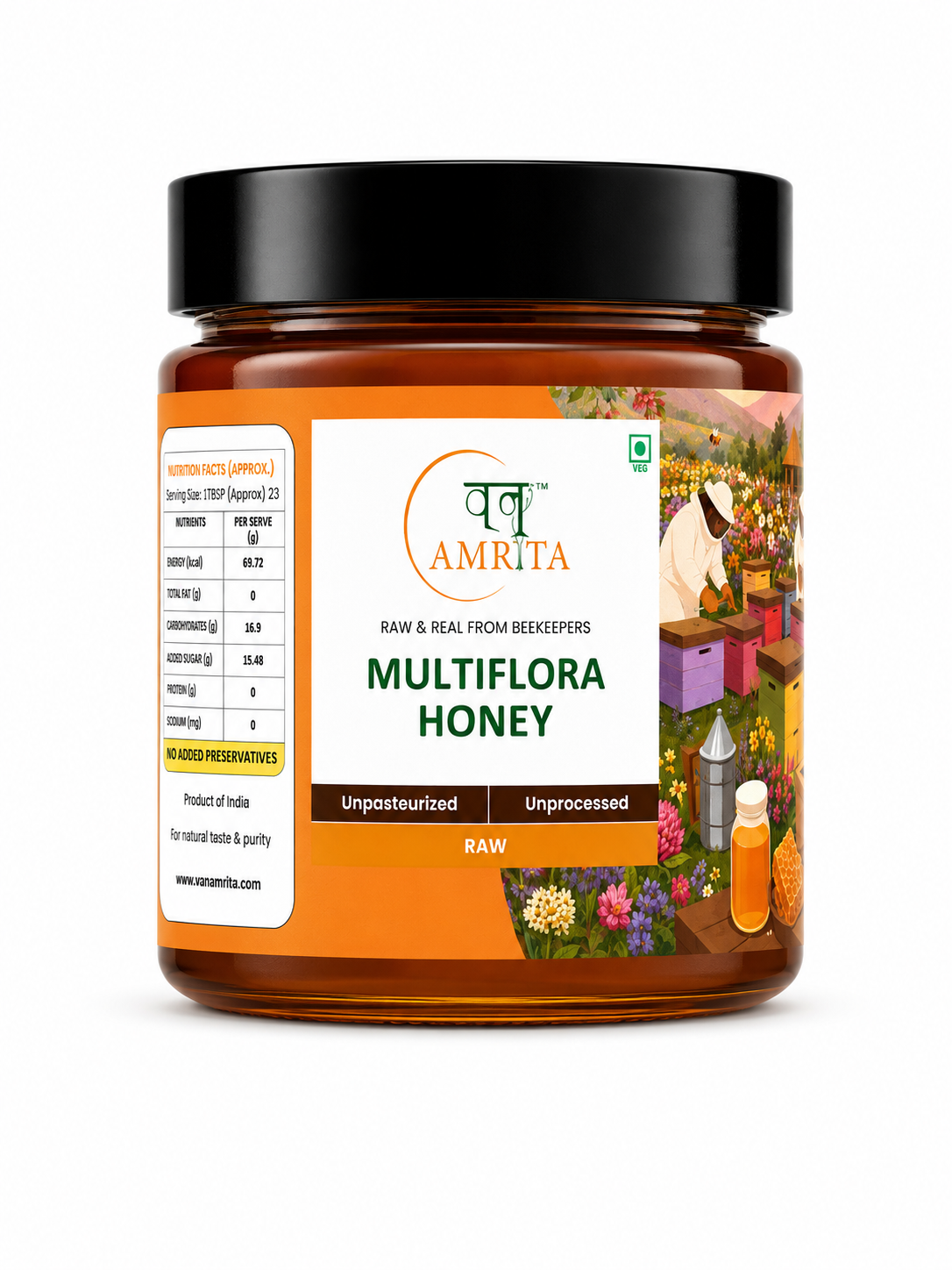 OneAmrita Multiflora Honey